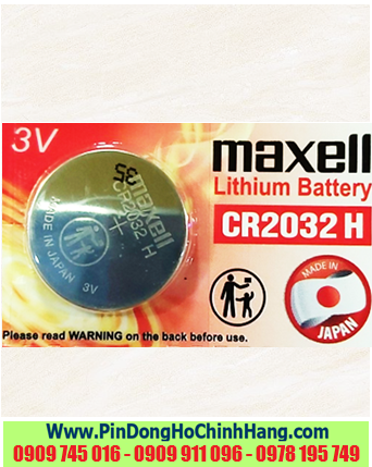 Pin CR2032 _Pin Maxell CR2032